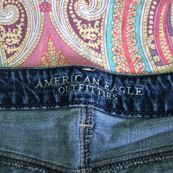 american eagle midi jean shorts - Picture 4 of 7